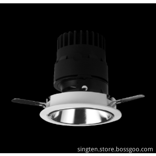 2017 private mould Anti-glare Rotable hotel LED downlight round/square